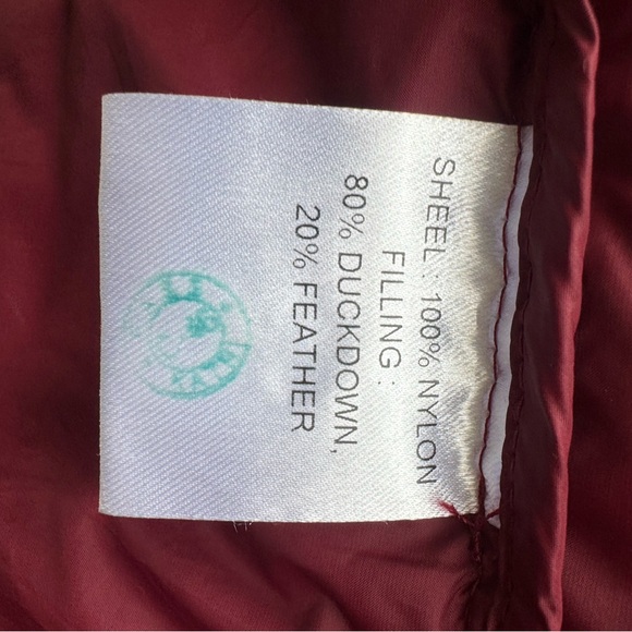 The Frankie Shop Burgundy Puffer Jacket - size S or M - Picture 9 of 9